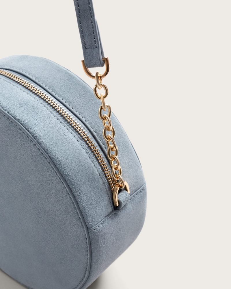 Round leather bag - Image 3
