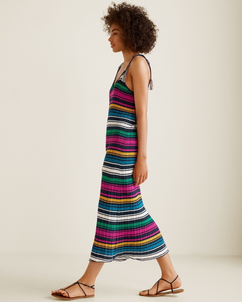 Metallic cotton dress - Image 2